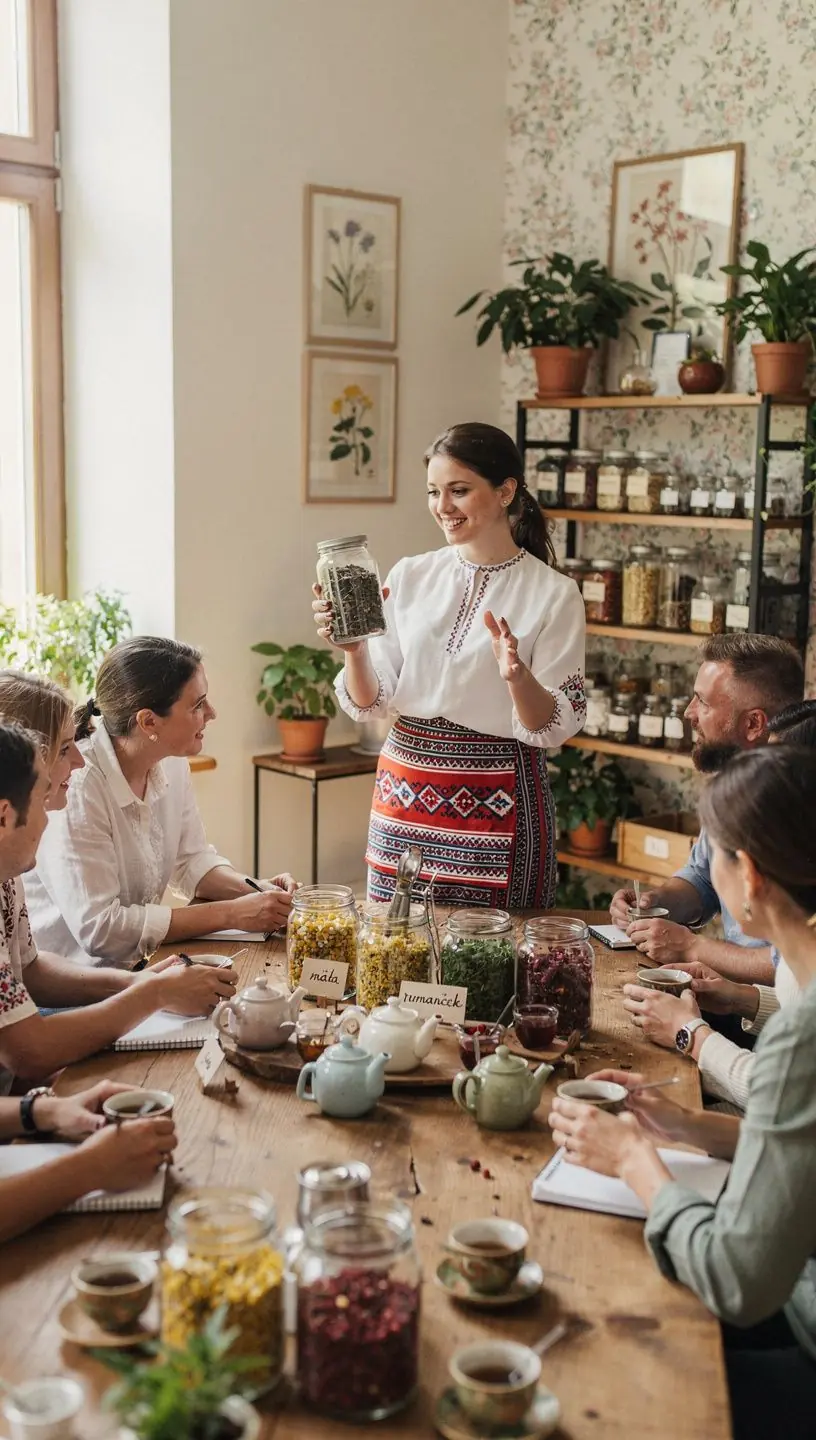 Zelené lístky čajovníka na slnku