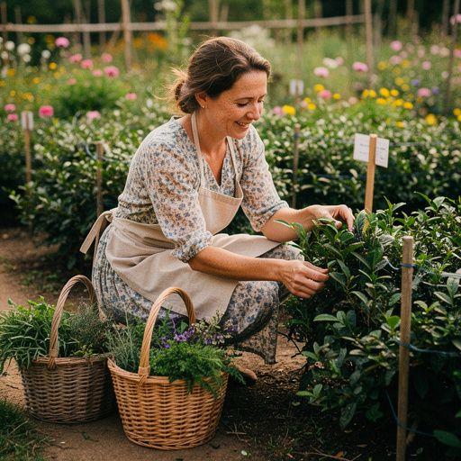 Detaily na balení prémiového čaju s tradicnými slovenskými motívmi.